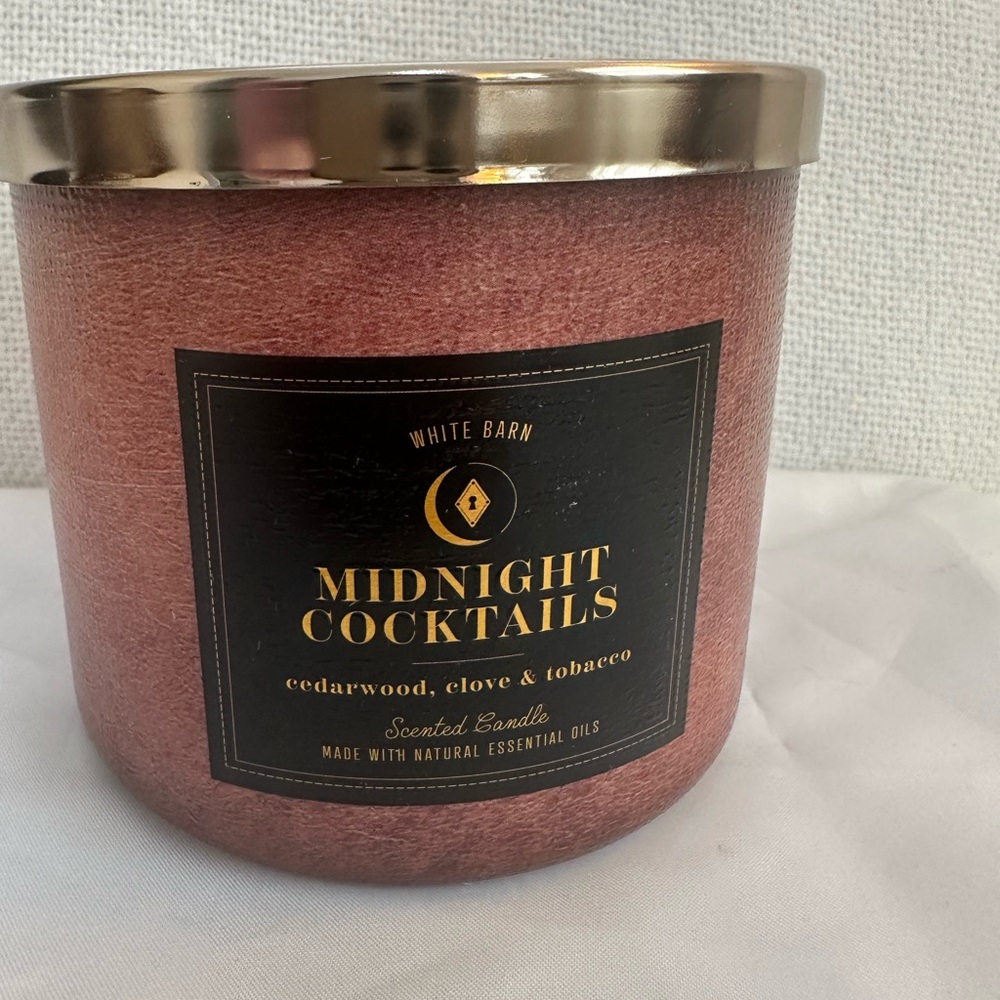 White Barn/Bath and Body Works Midnight Cocktails 3 wick Candle new